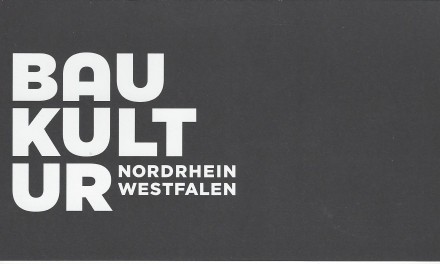 Neuordnung der “Baukultur Nordrhein-Westfalen”
